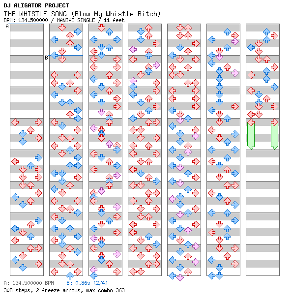 THE WHISTLE SONG (Blow My Whistle Bitch) / 4 / MANIAC