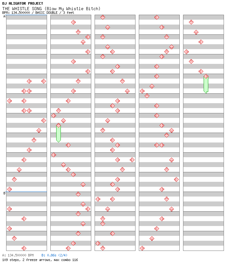 THE WHISTLE SONG (Blow My Whistle Bitch) / 8 / BASIC