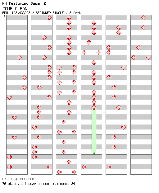 COME CLEAN / 4 / BEGINNER