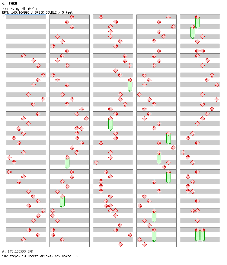 Freeway Shuffle / 8 / BASIC