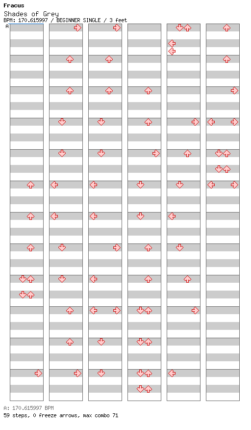 Shades of Grey / 4 / BEGINNER