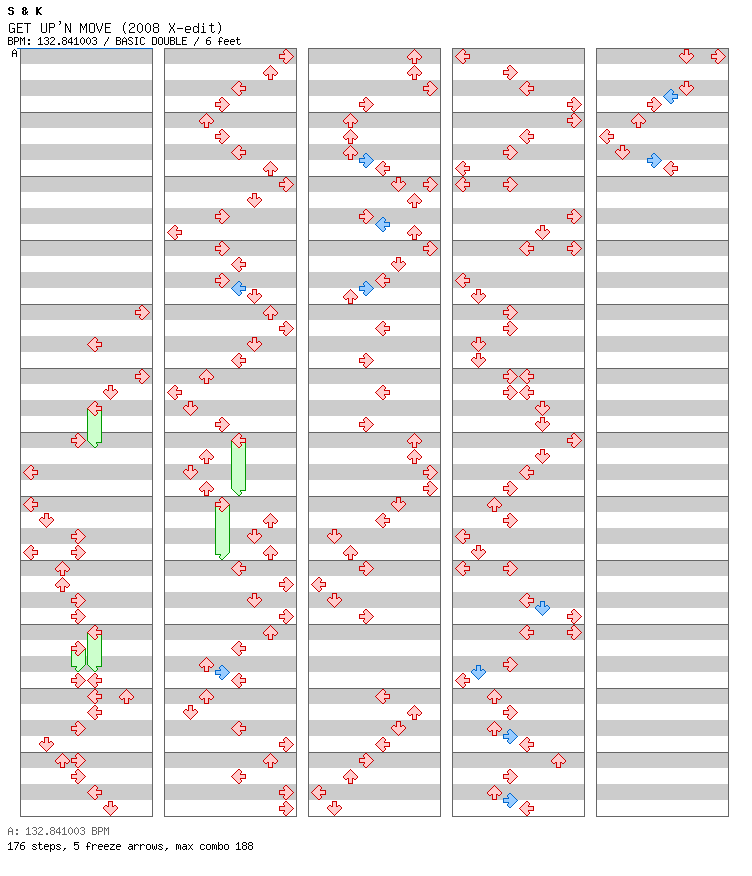 GET UP'N MOVE (2008 X-edit) / 8 / BASIC