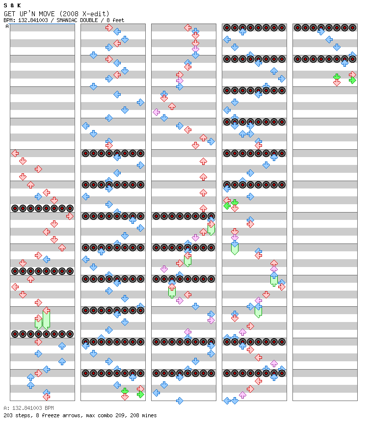 GET UP'N MOVE (2008 X-edit) / 8 / SMANIAC