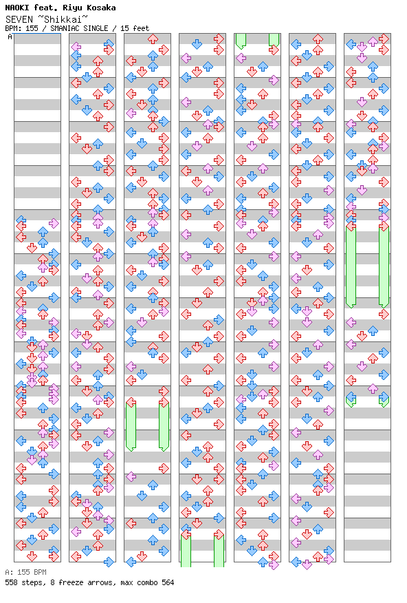 SEVEN ~Shikkai~ / 4 / SMANIAC