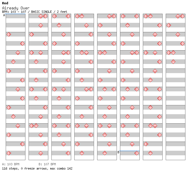 Already Over - Red / 4 / BASIC