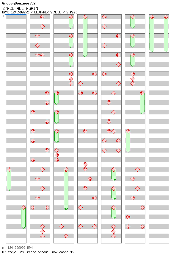 SPACE ALL AGAIN / 4 / BEGINNER