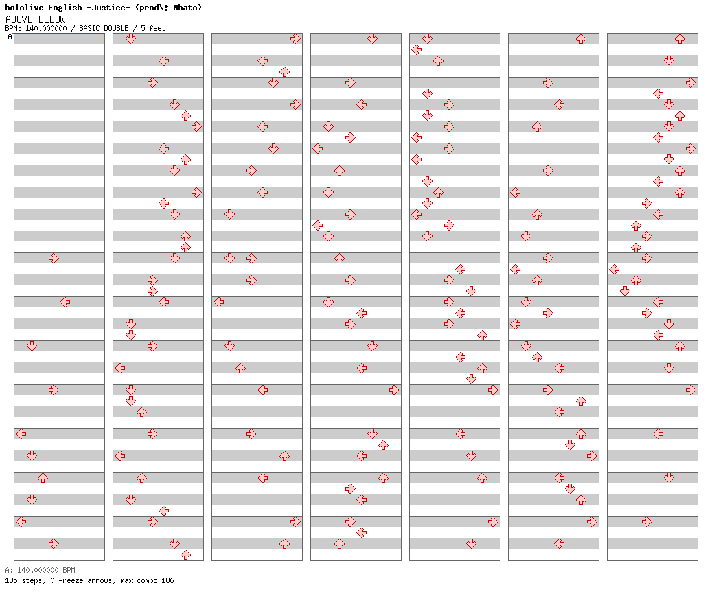 ABOVE BELOW / 8 / BASIC