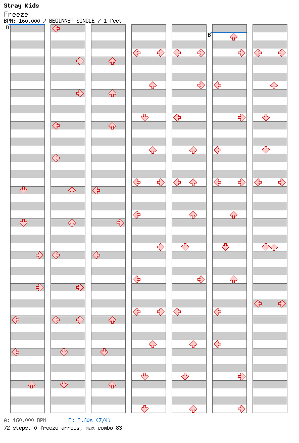 Freeze / 4 / BEGINNER