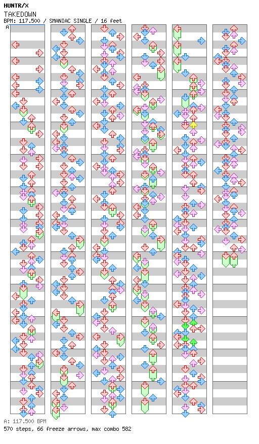 TAKEDOWN (HUNTRX) / 4 / SMANIAC