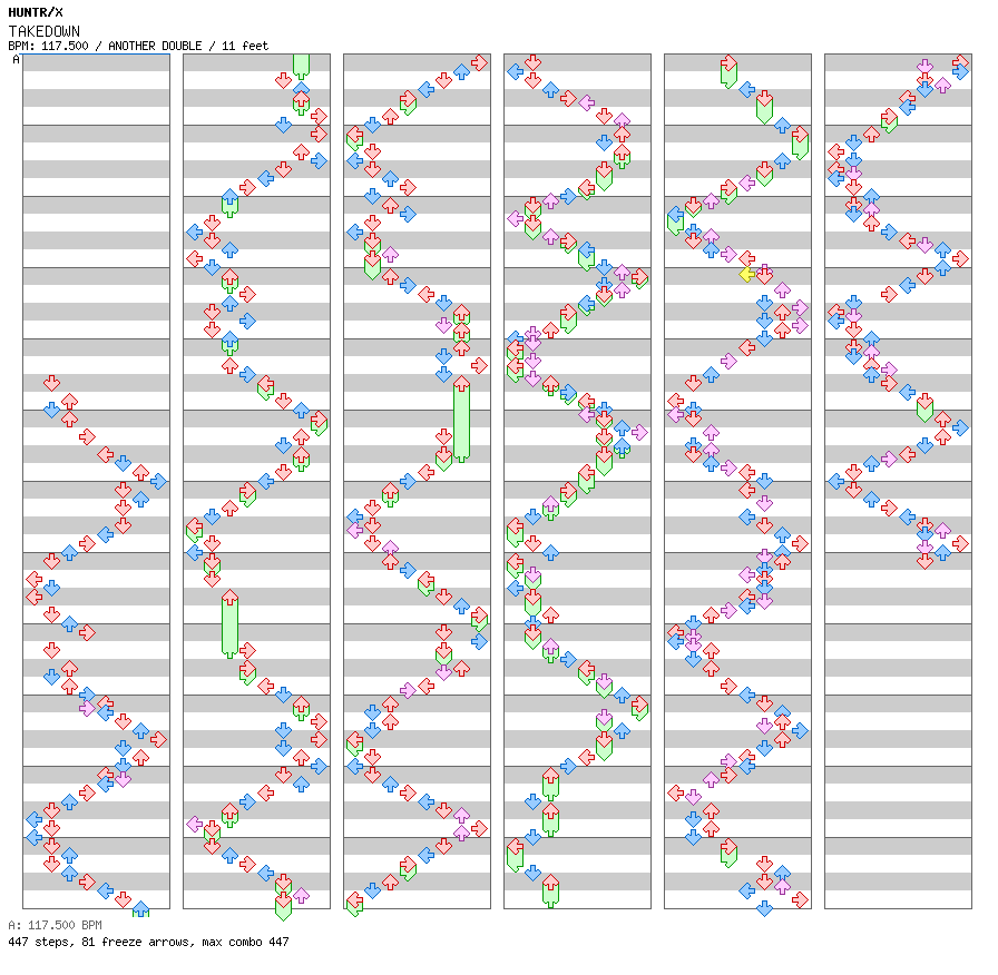 TAKEDOWN (HUNTRX) / 8 / ANOTHER