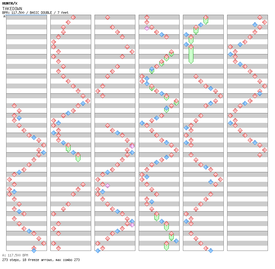 TAKEDOWN (HUNTRX) / 8 / BASIC