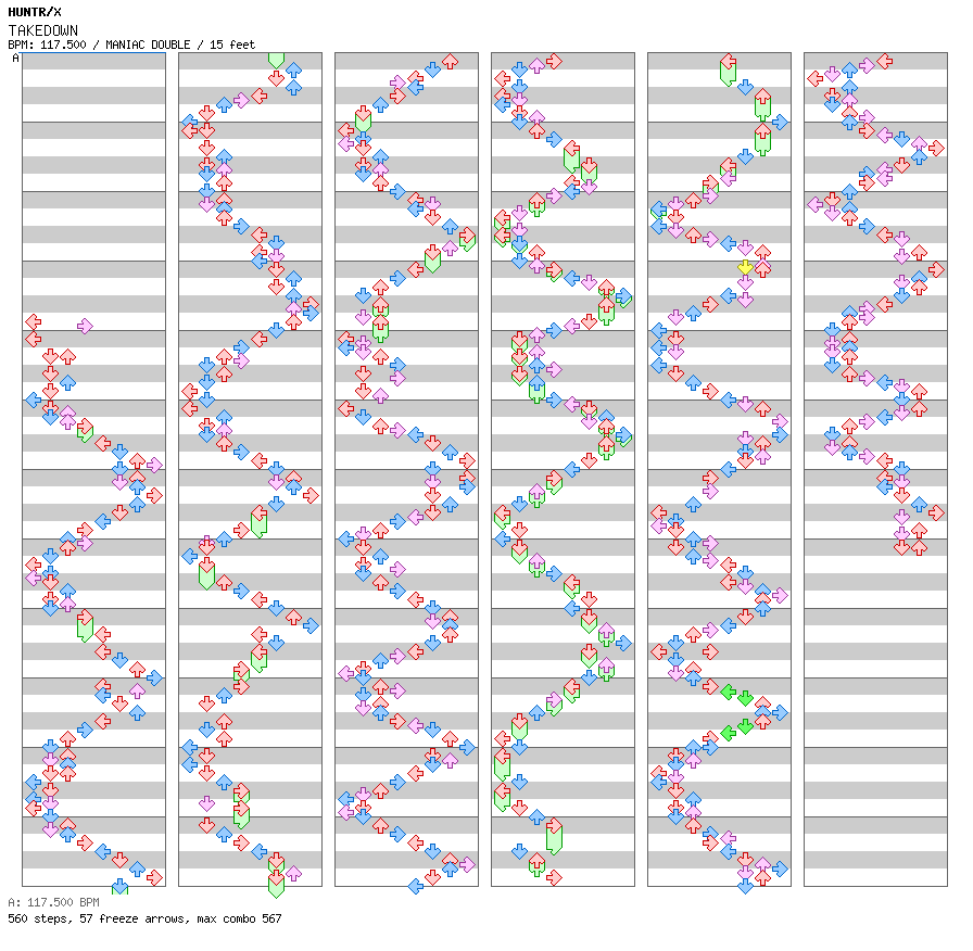 TAKEDOWN (HUNTRX) / 8 / MANIAC
