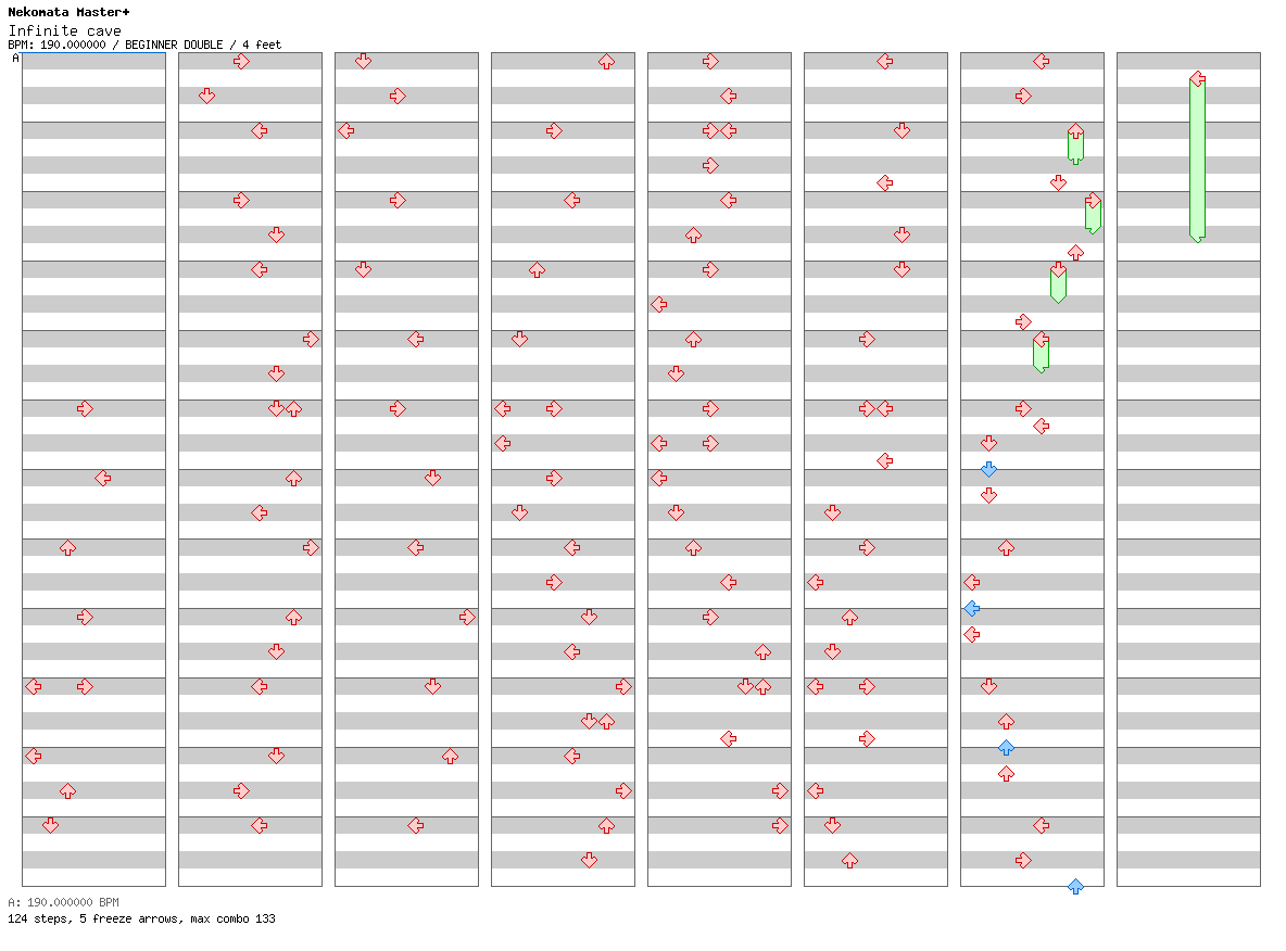 Infinite cave / 8 / BEGINNER