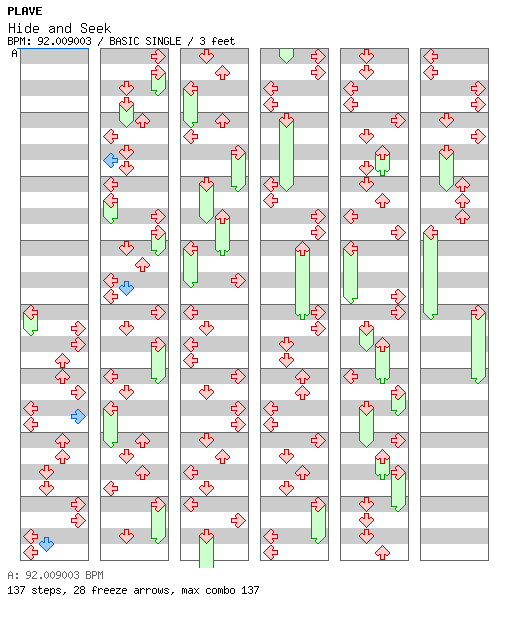 Hide and Seek / 4 / BASIC
