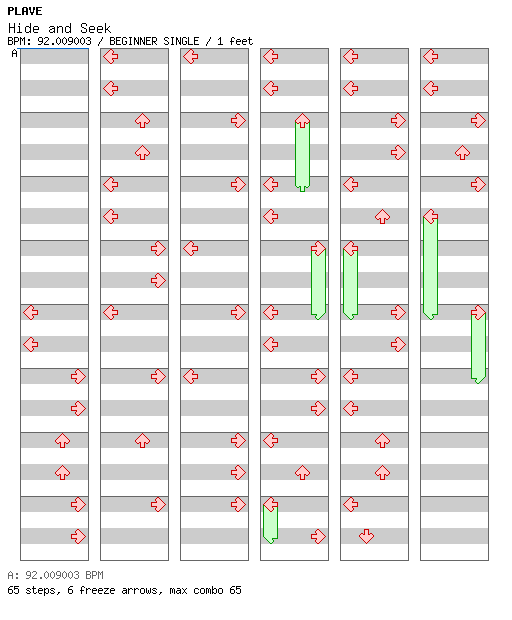 Hide and Seek / 4 / BEGINNER