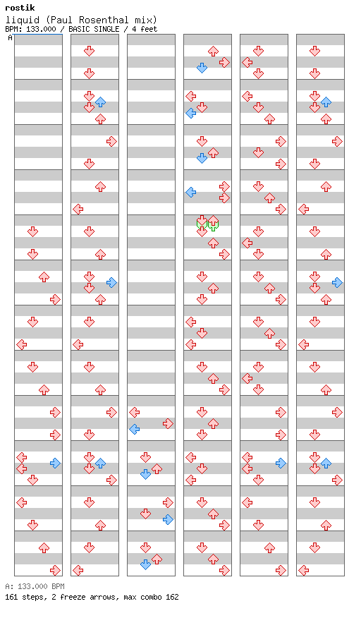 liquid (Paul Rosenthal mix) / 4 / BASIC