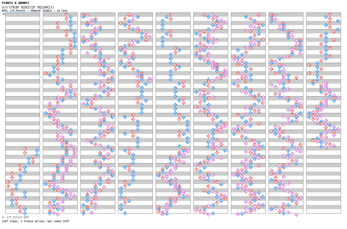 X=Y(FROM NONSTOP MEGAMIX) / 8 / SMANIAC