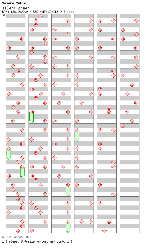 silent green / 4 / BEGINNER