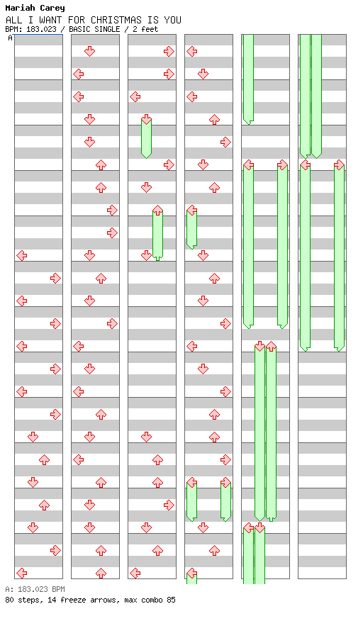 ALL I WANT FOR CHRISTMAS IS YOU / 4 / BASIC