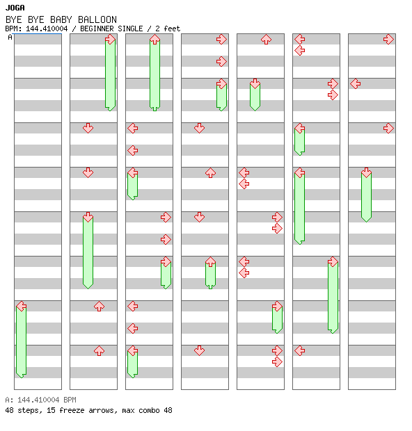 BYE BYE BABY BALLOON / 4 / BEGINNER