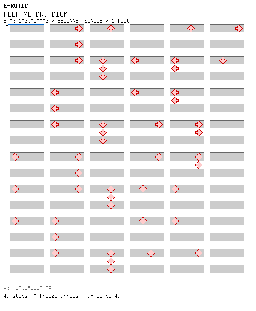 HELP ME DR. DICK / 4 / BEGINNER