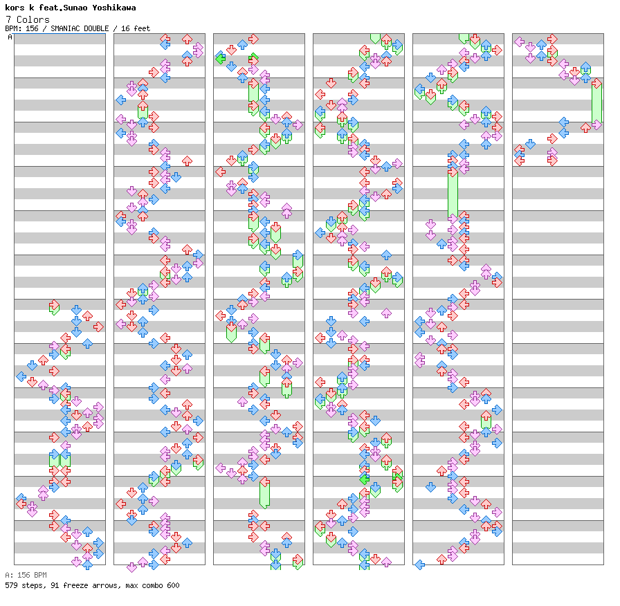 7 Colors / 8 / SMANIAC
