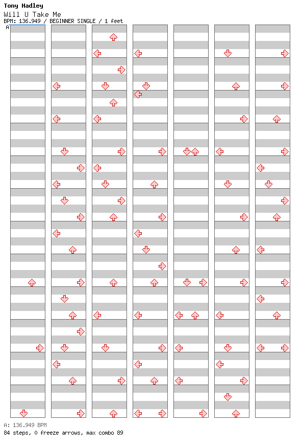 Will U Take Me / 4 / BEGINNER