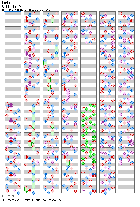 Roll the Dice / 4 / MANIAC