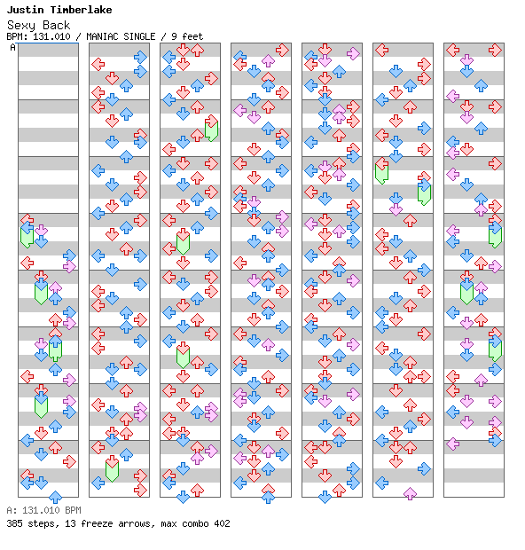 Sexy Back / 4 / MANIAC