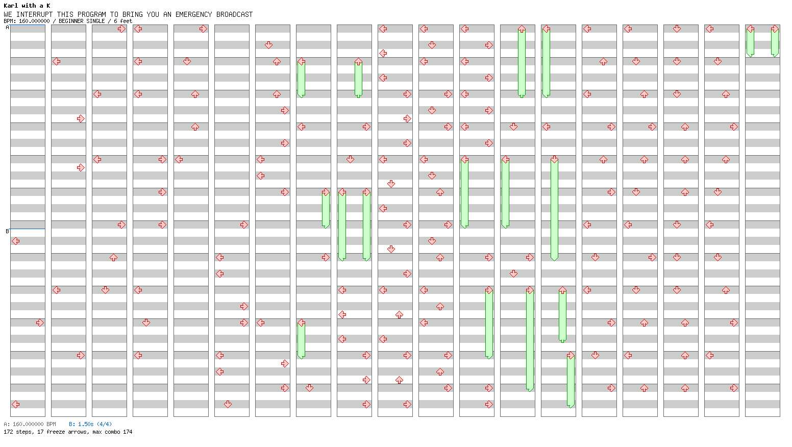 WE INTERRUPT THIS PROGRAM TO BRING YOU AN EMERGENCY BROADCAST / 4 / BEGINNER