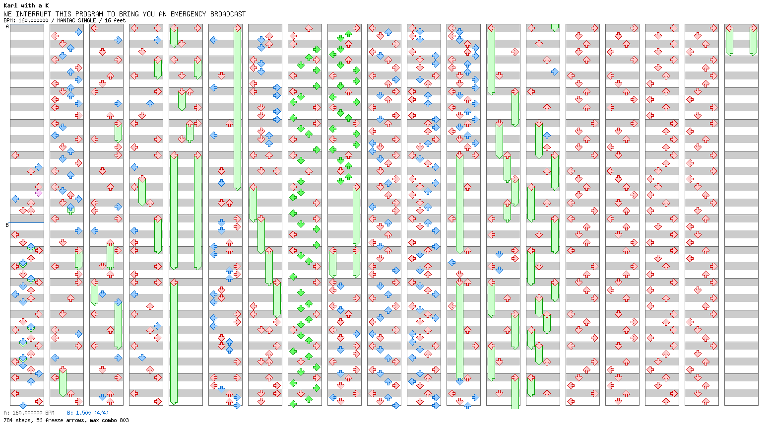 WE INTERRUPT THIS PROGRAM TO BRING YOU AN EMERGENCY BROADCAST / 4 / MANIAC