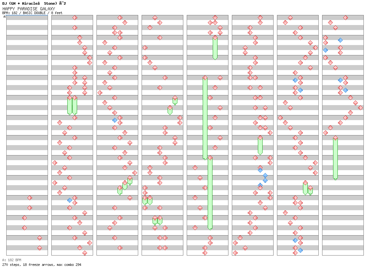 HAPPY PARADISE GALAXY / 8 / BASIC
