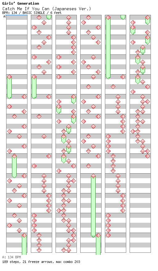 Catch Me If You Can (Japaneses Ver.) / 4 / BASIC