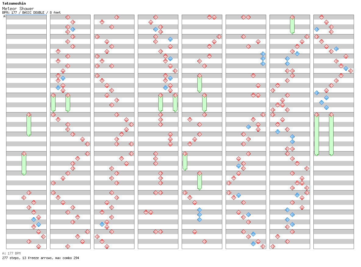 Meteor Shower / 8 / BASIC