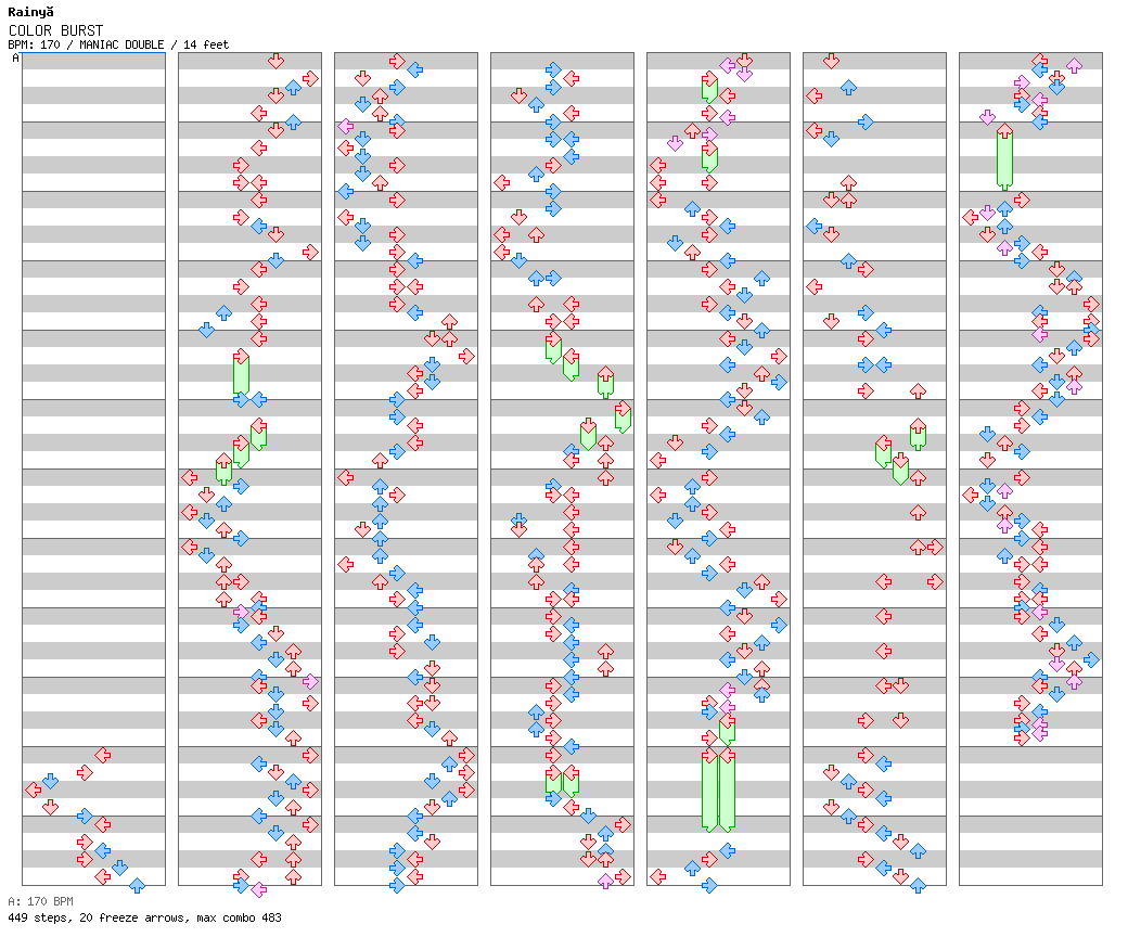 COLOR BURST / 8 / MANIAC