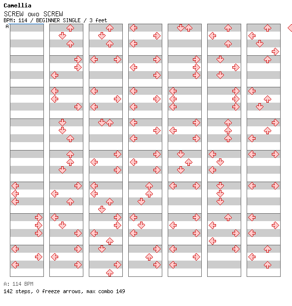 SCREW owo SCREW / 4 / BEGINNER