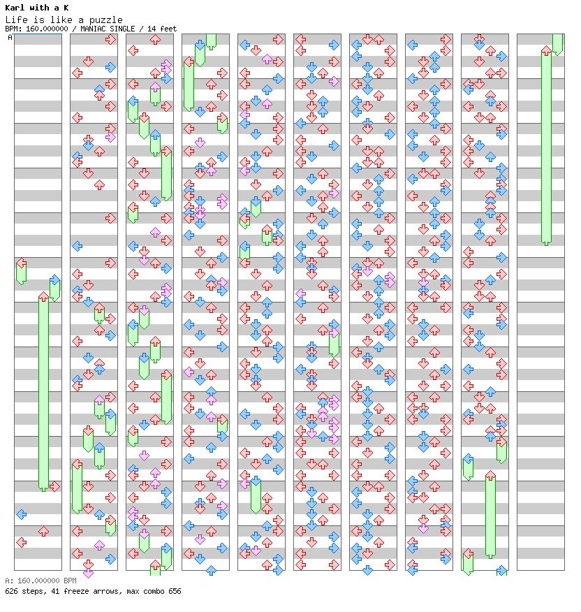 Life is like a puzzle / 4 / MANIAC