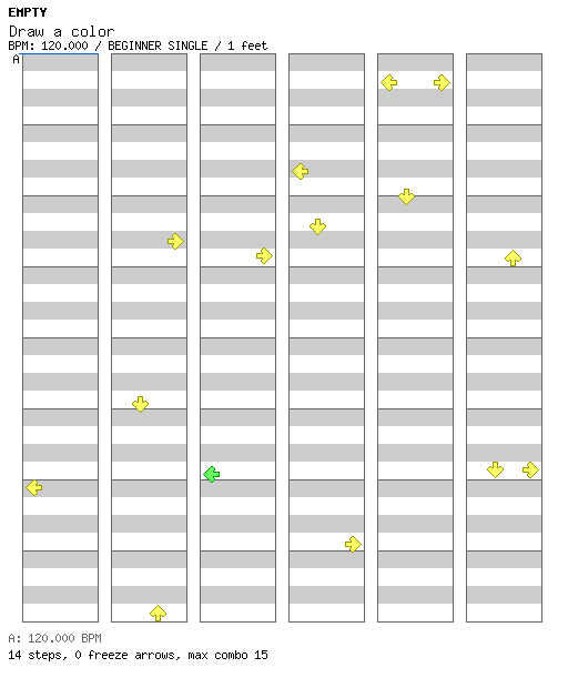 Draw a color / 4 / BEGINNER