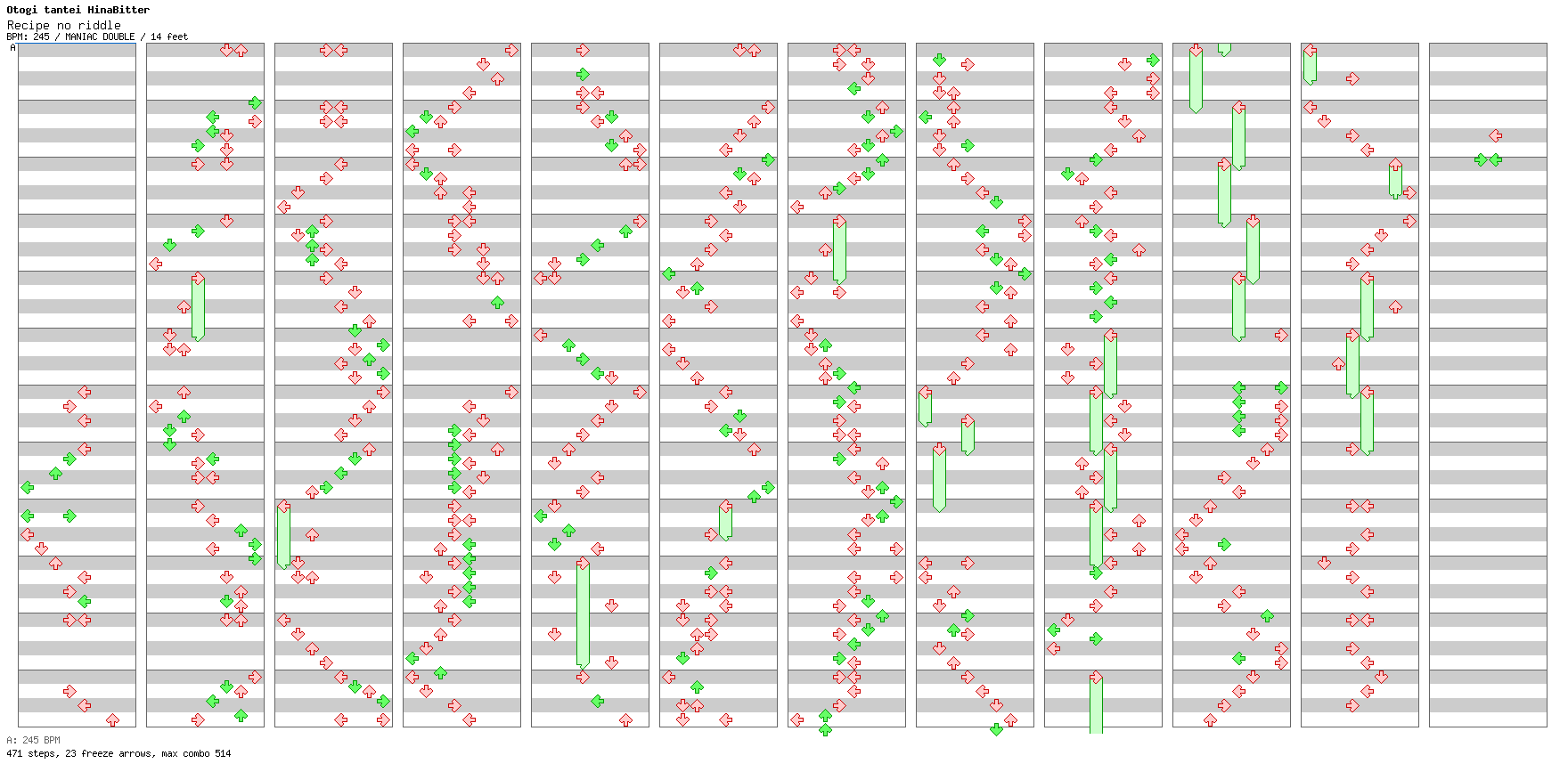 Recipe no riddle / 8 / MANIAC