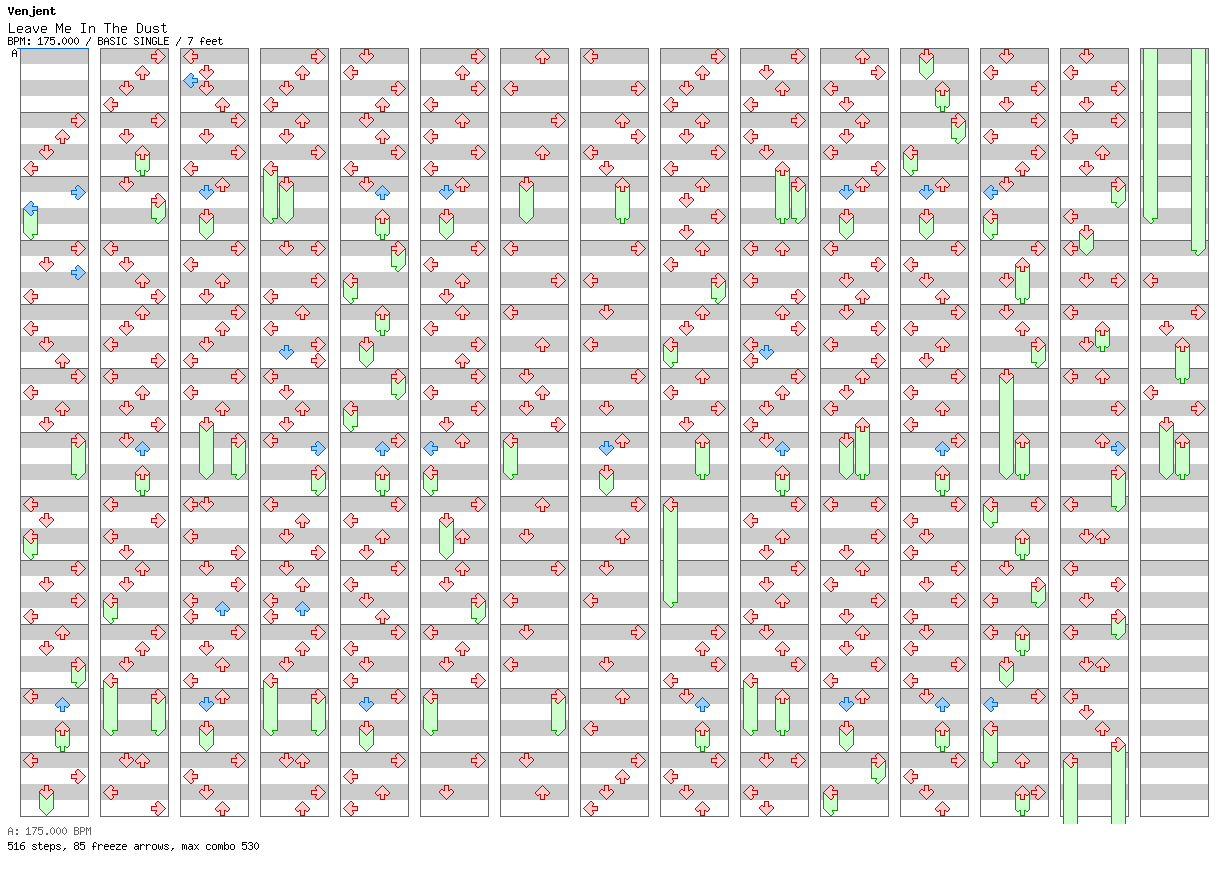 Leave Me In The Dust / 4 / BASIC