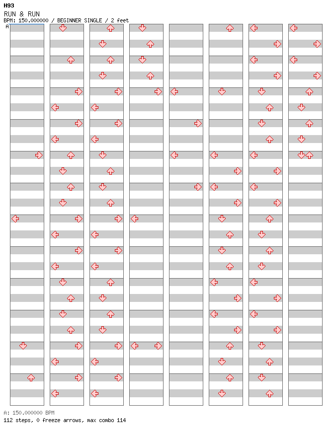 RUN & RUN / 4 / BEGINNER