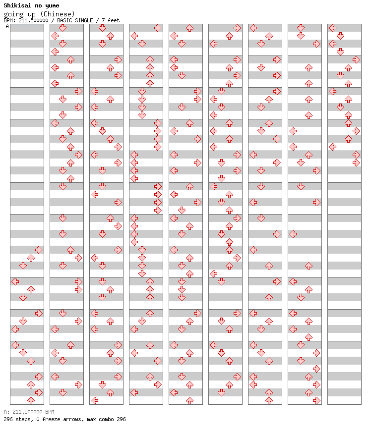 going up (Chinese) / 4 / BASIC