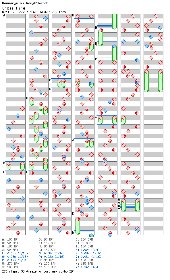 Cross Fire / 4 / BASIC