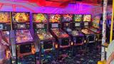 Various pinball machines