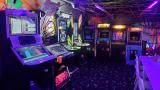 Upstairs rhythm games