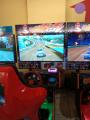 Mario Kart Arcade GP 2, with LCD screen replacement. (Sacoa, Av. San Martin, Mar Del Plata)